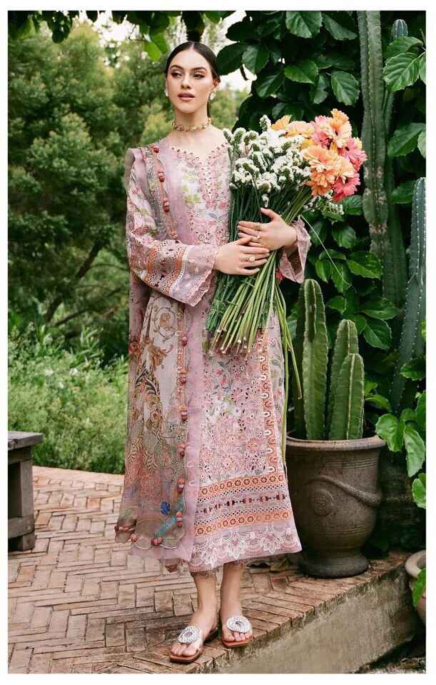 Alzohaib Az 1133 To 1139 Pakistani Suits Chiffon Dupatta