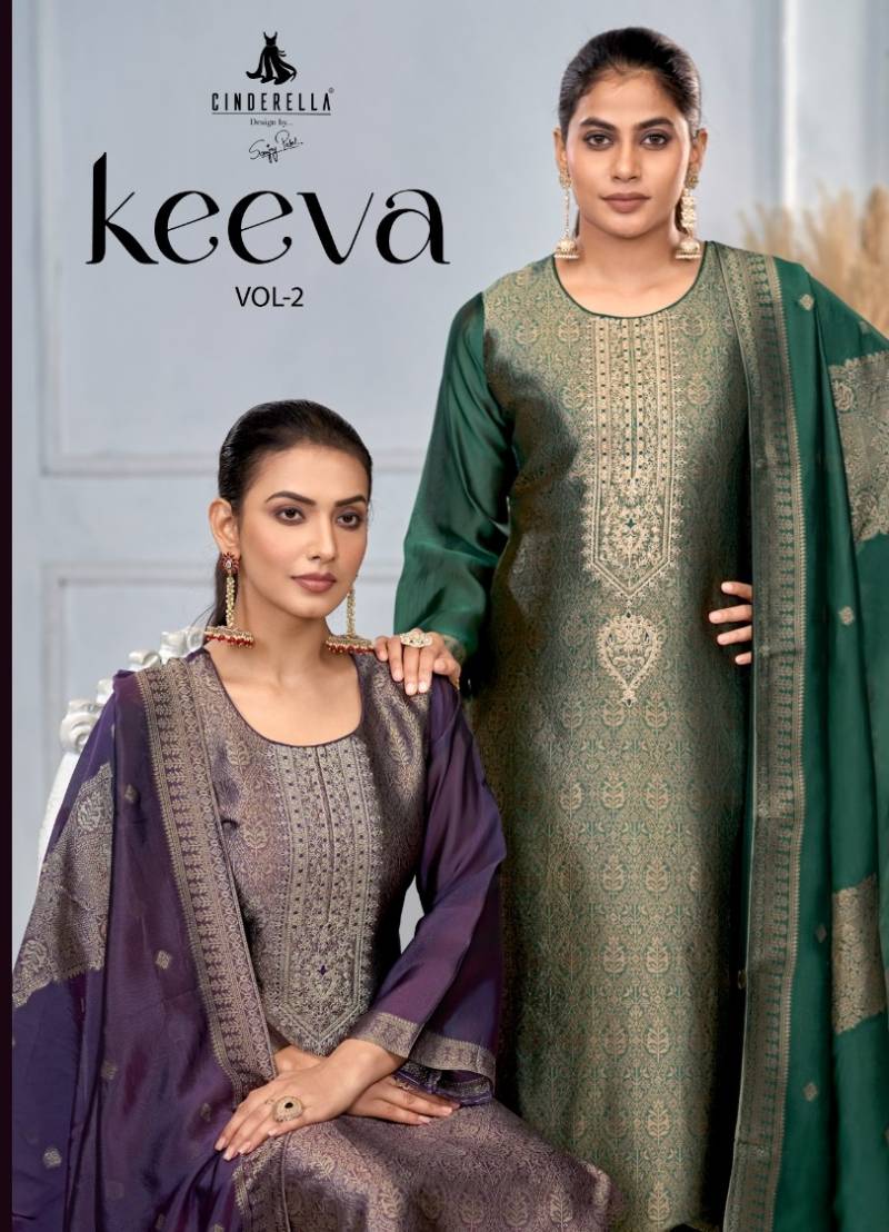 Cinderella Keeva Vol 2 Designer Silk Salwar Suit Collection