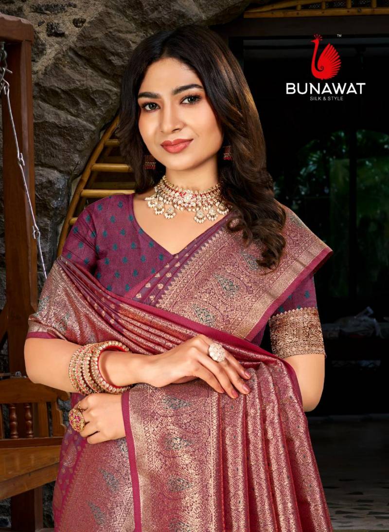 Bunawat Amritulya Traditional Festive Wear Saree Collection