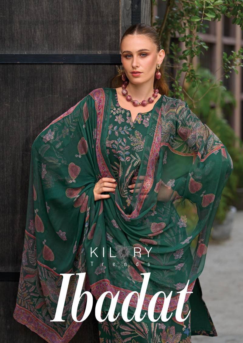 Kilory Ibadat Cotton Foil Printed Salwar Kameez Collection