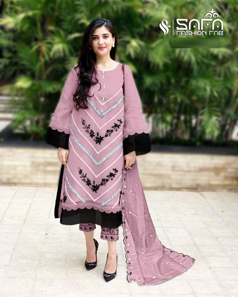 Safa Fashion Fab 1323 Pakistani Ready Made Salwar Suit Collection