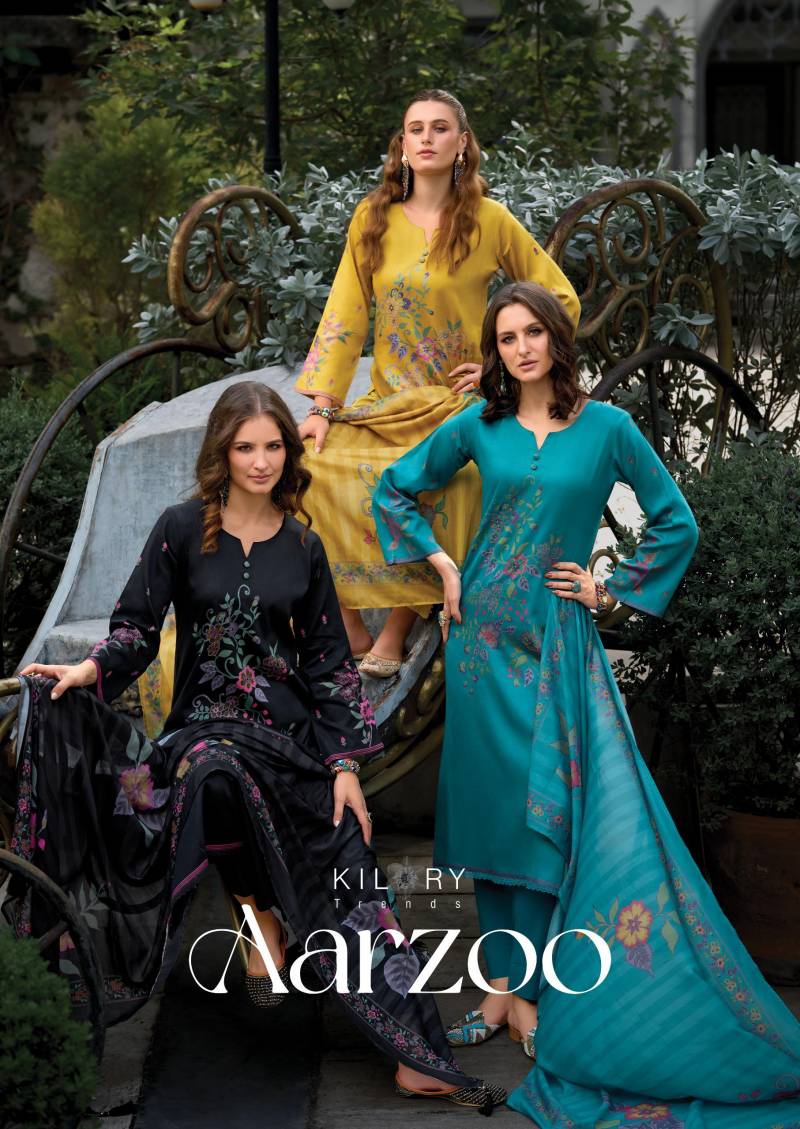 Kilory Aarzoo Cotton Printed Designer Salwar Kameez Collection