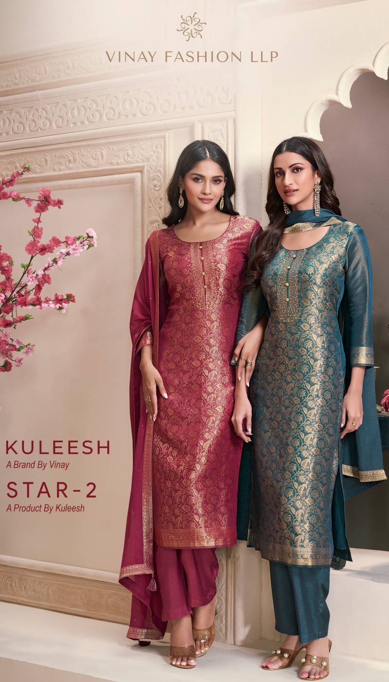 Vinay Kuleesh Star 2 Latest Designer Salwar Kameez Wholesale