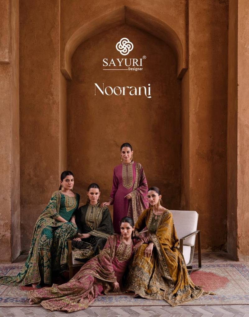 Sayuri Noorani Latest Designer Salwar Suits Collection