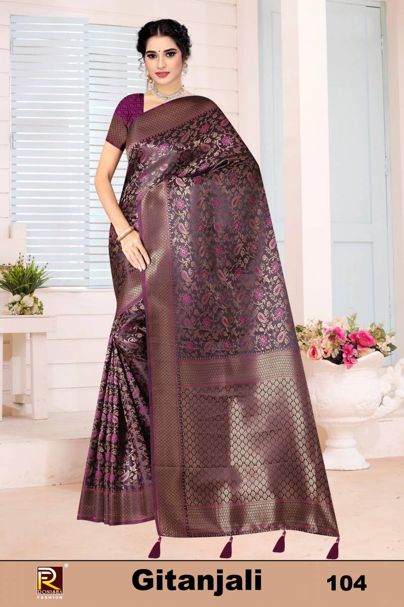 Ronisha Gitanjali Wedding Wear Silk Saree Collection