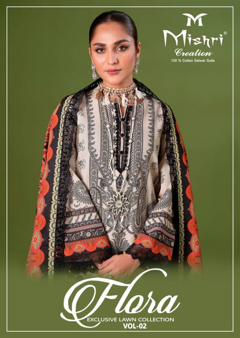 Mishri Flora 2 Printed Dress Material Collection