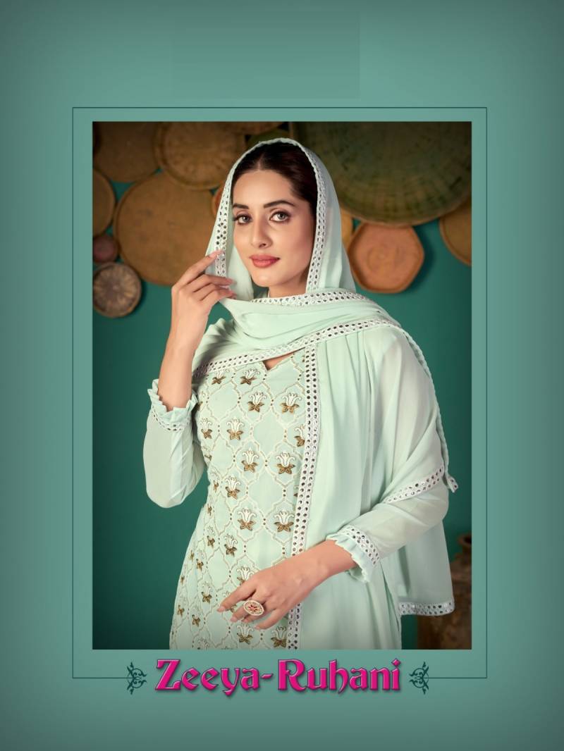 Zeeya Ruhani Designer Salwar Suits Collection