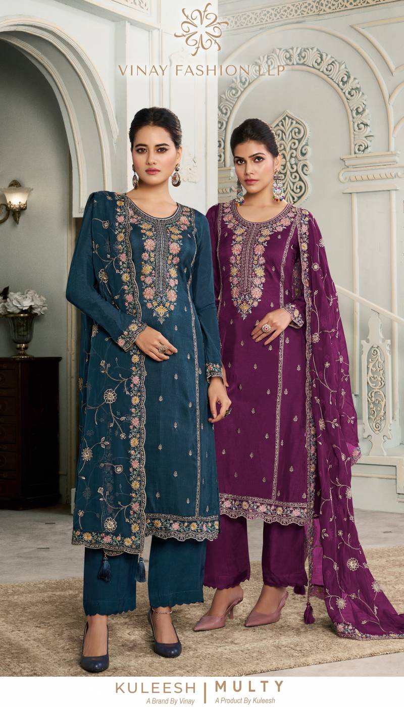 Vinay Kuleesh Multy Designer Salwar Kameez Collection