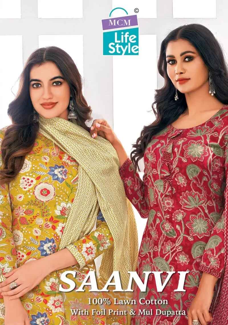 Mcm Saanvi Vol 01 Printed Cotton Dress Material Collection
