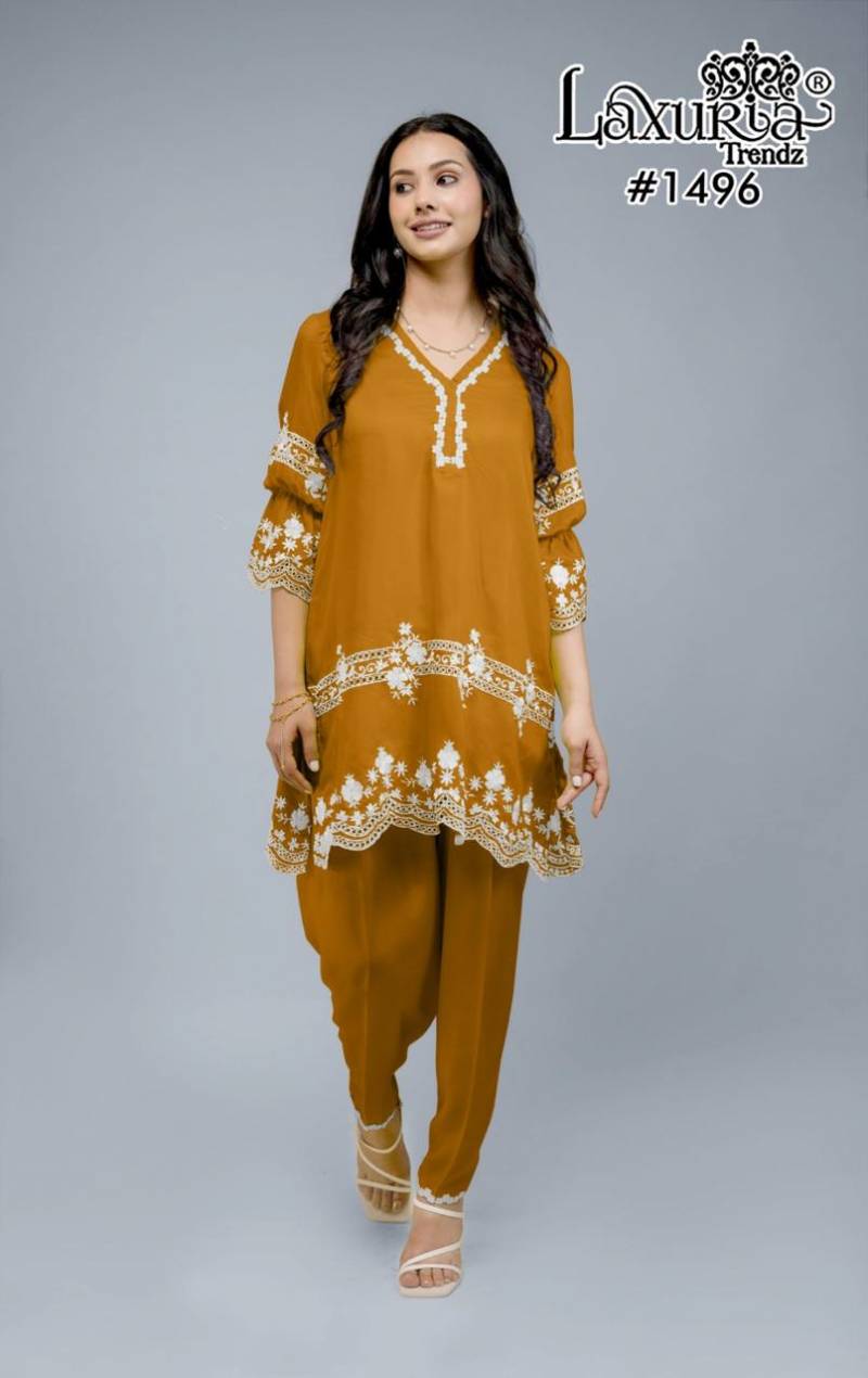Laxuria Trendz 1496 French Ready Made Tunic Collection