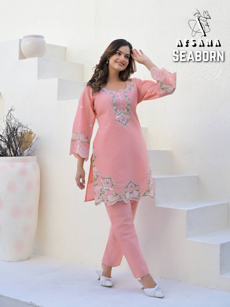 Afsana Seaborn Embroidered Co Ord Set Collection