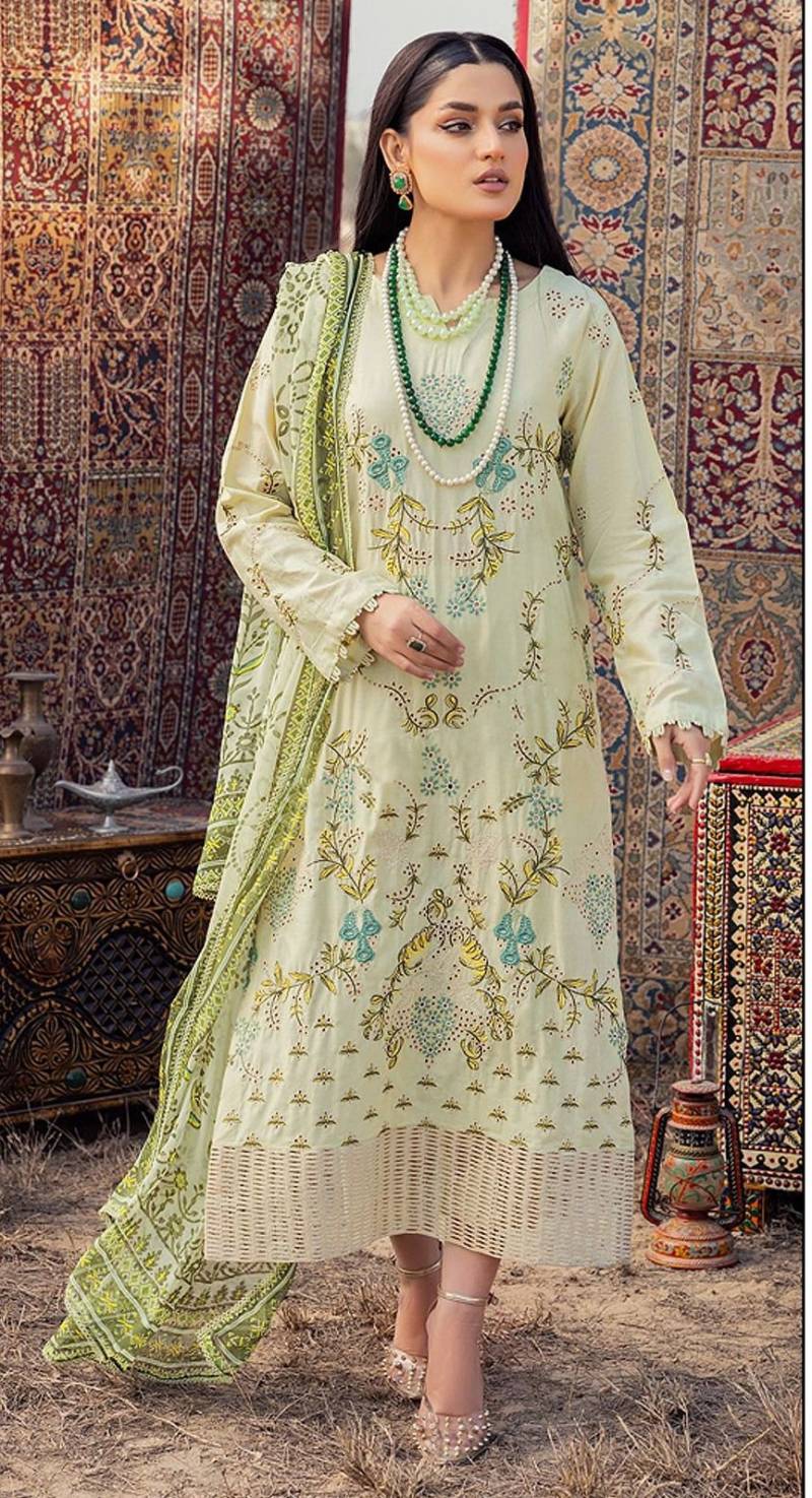 Bilqis B 176 Lawn Cotton Pakistani Suits Collection