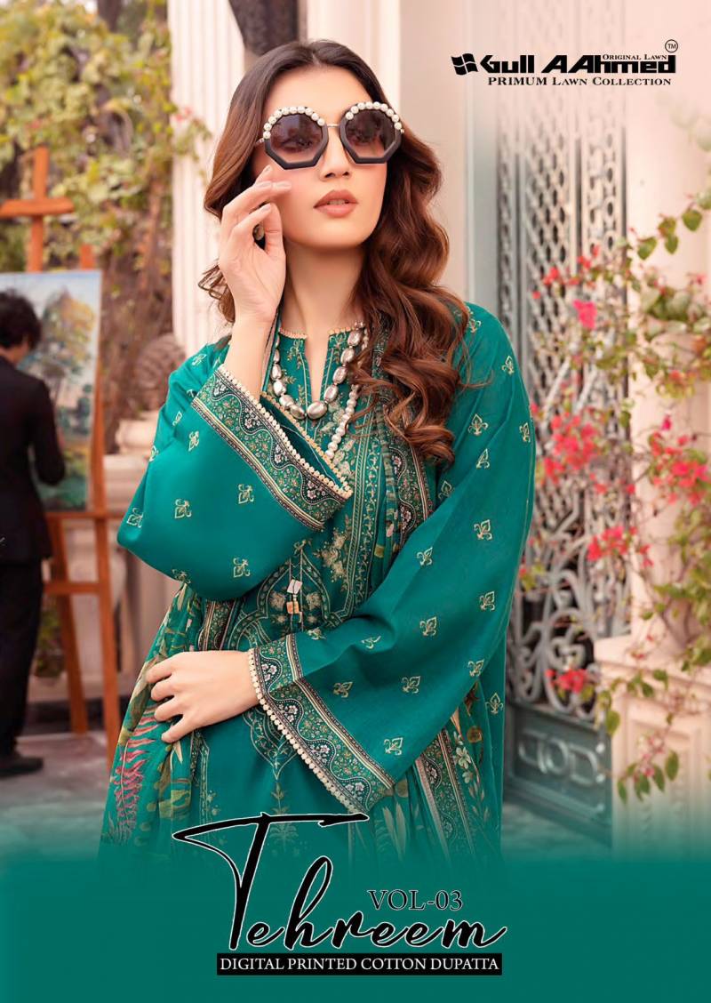 Gull A Ahmed Tehreem Vol 03 Pakistani Dress Material Collection