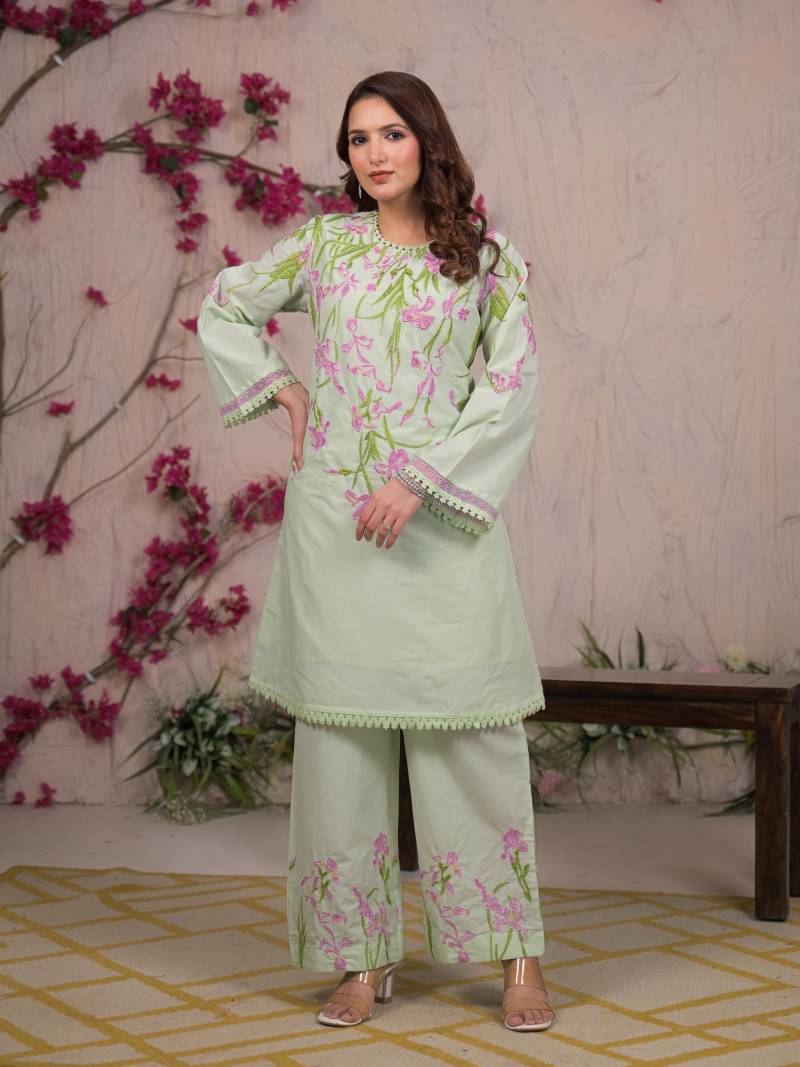 Tanyaa P 329 Cotton Handwork Co Ord Set Collection
