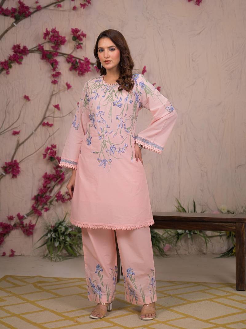 Tanyaa P 328 Cotton Handwork Co Ord Set Collection