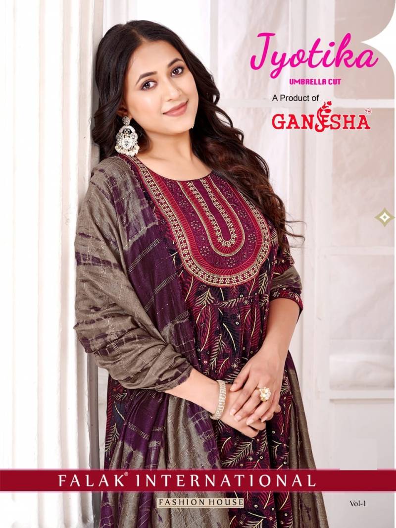 Ganesha Jyotika Vol 1 Capsule Readymade Dress Collection