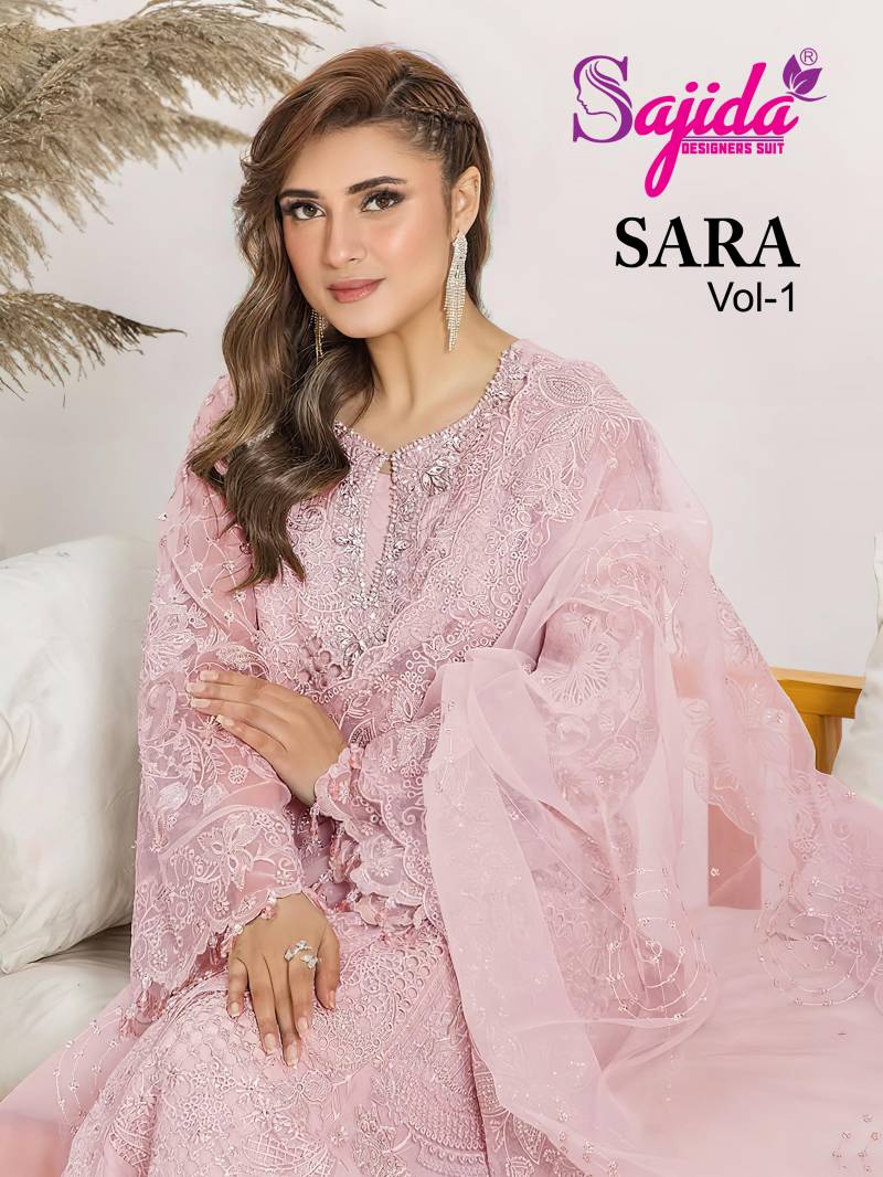 Sajida Sara Vol 1 Designer Pakistani Salwar Kameez Collection