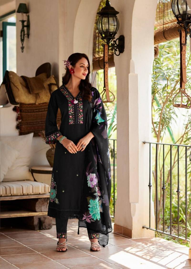 Prm Viviyana Cotton Embroidered Readymade Dress Collection