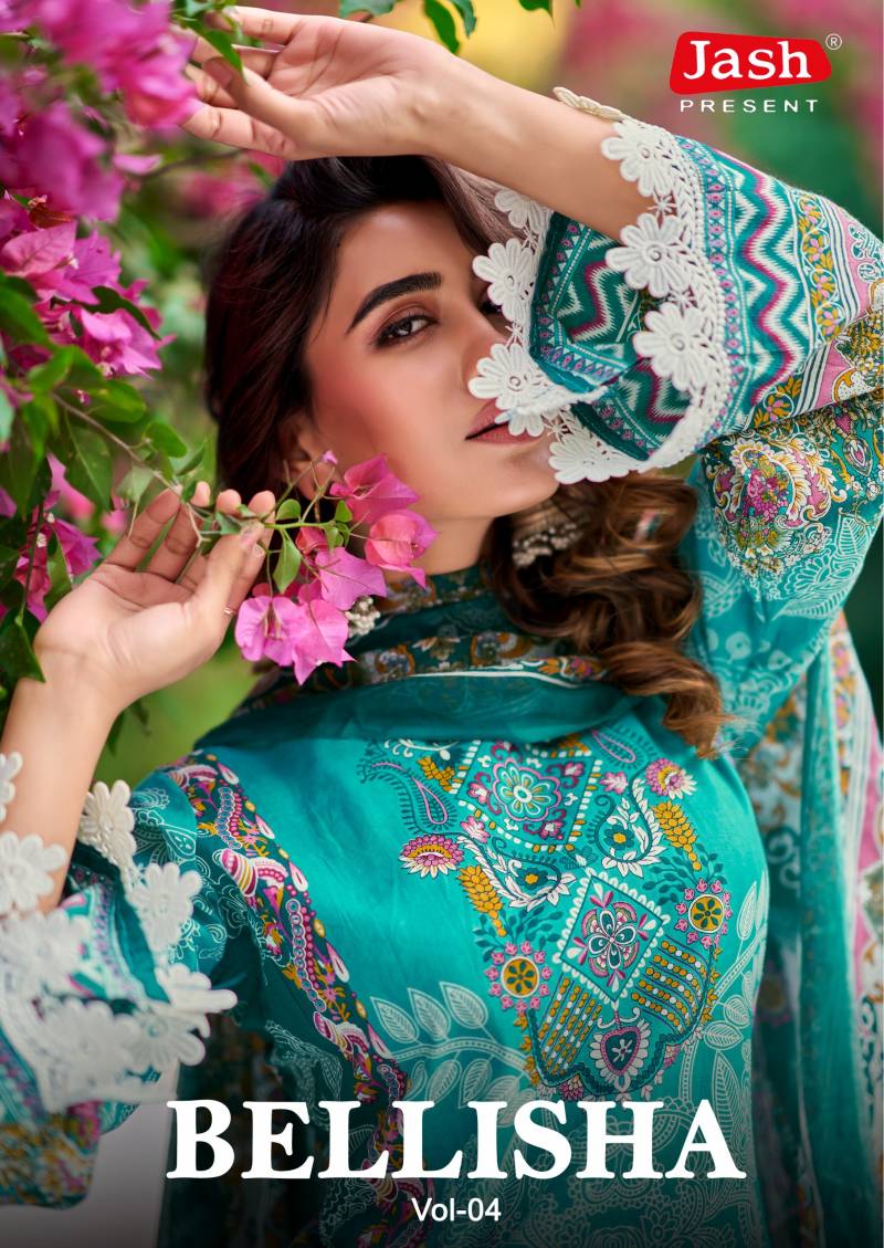 Jash Bellisha Vol 4 Soft Cotton Dress Material Collection