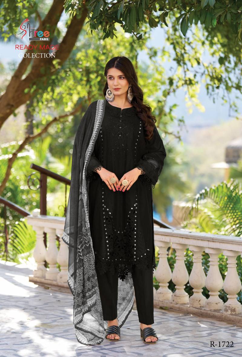 Shree R 1722 Cotton Pakistani Ready Made Salwar Suits
