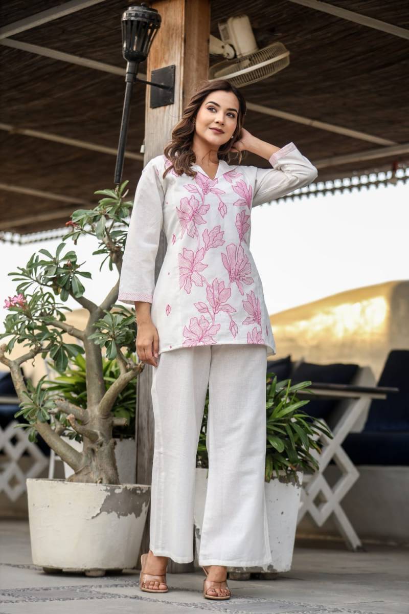 Naisha K 04 Cotton Lining Co Ord Set Collection