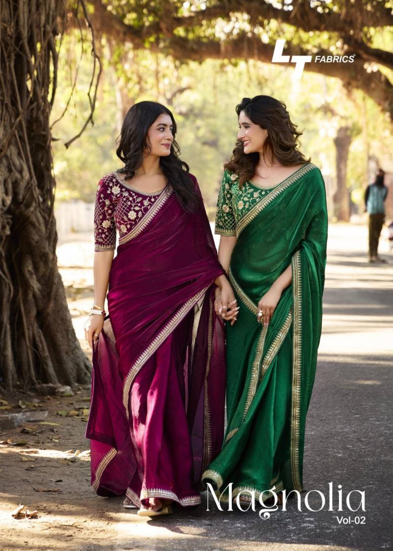 Kashvi Magnolia Vol 2 Embroidered Designer Saree Collection