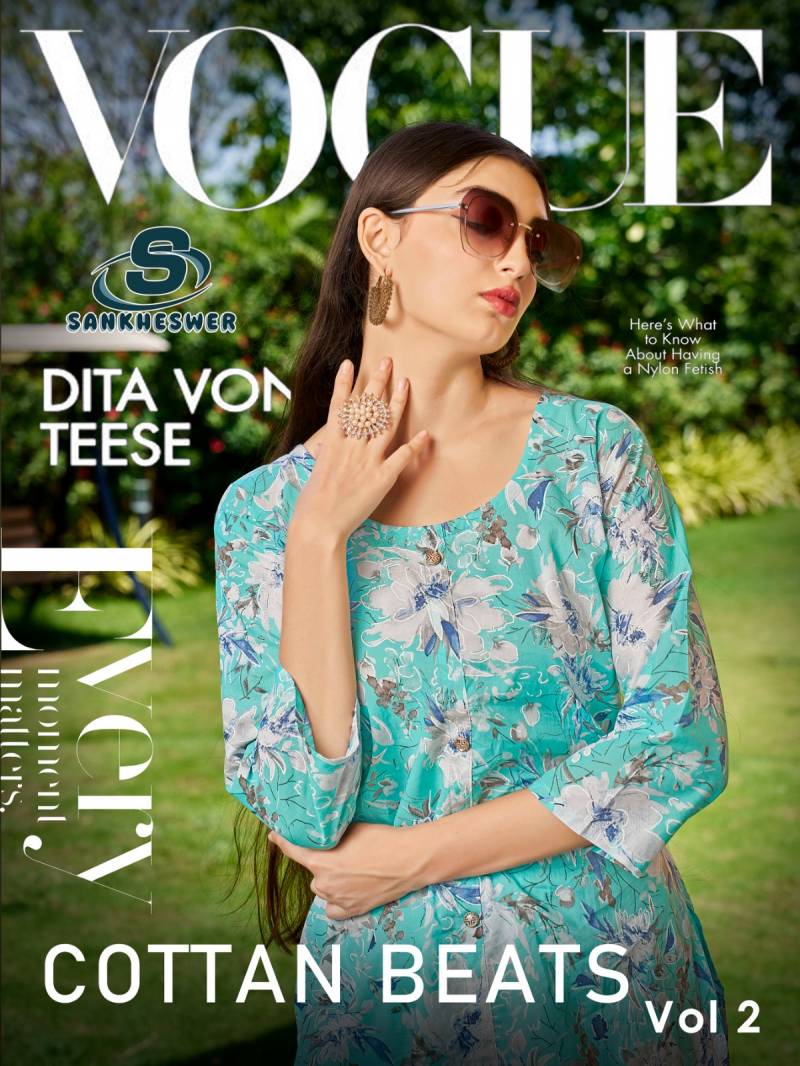 Sankheswer Cottan Beats Vol 2 Stylish Printed Co Ord Set