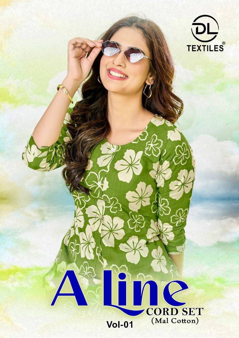 Dl A Line Vol 1 Cotton Printed Co Ord Sets Collection