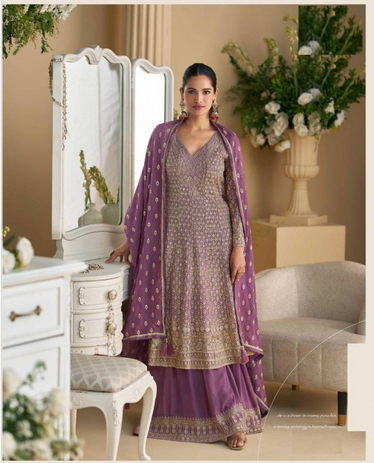 Virasat 5803 To 5805 Embroidery Designer Salwar Kameez