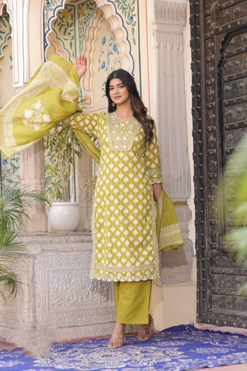 Naisha K 27 Thread Work Readymade Dress Collection