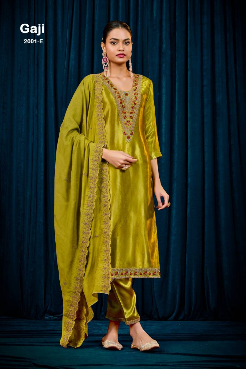 Art Riddhs Kk Gaji 2001 Designer Kurti Bottom With Dupatta Collection