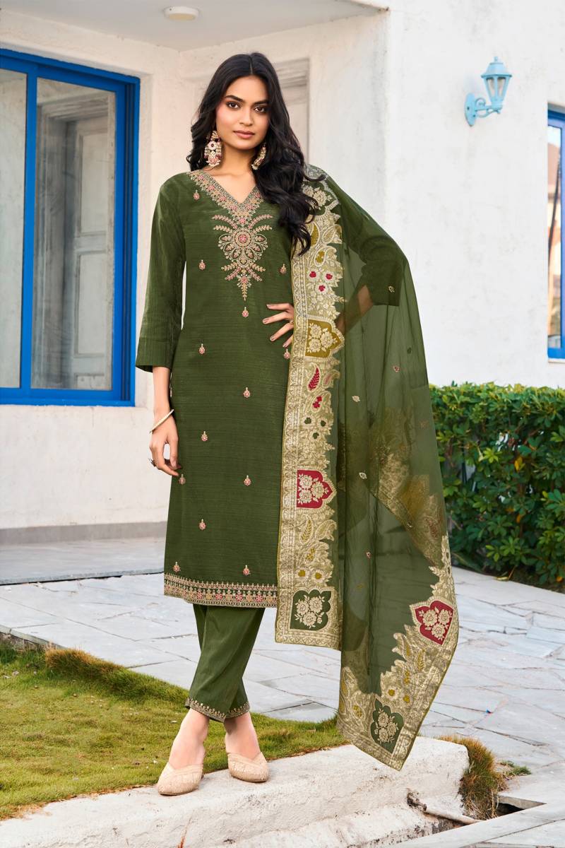 Art Riddhs Kk 1001 To 1004 Vatican Shimmer Readymade Dress