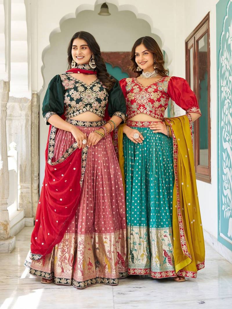 Luna Vol 53 Designer Embroidered Lehenga Choli Collection