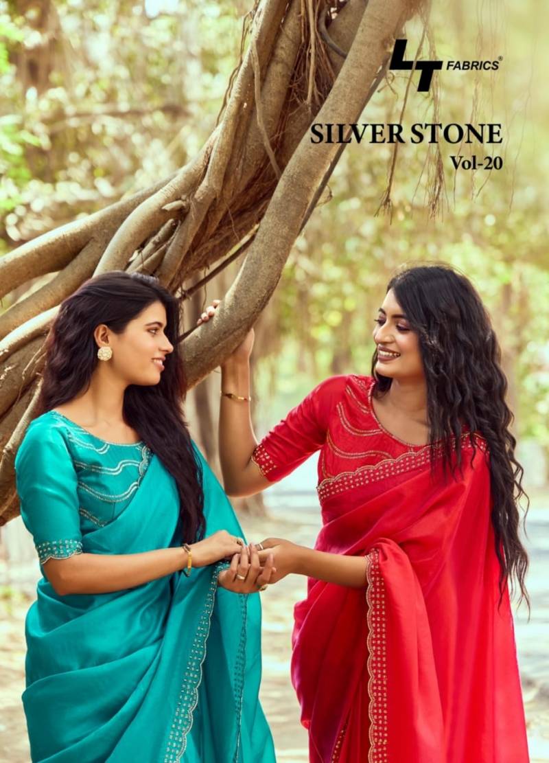 Kashvi Silver Stone Vol 20 Designer Jharkan Stone Work Saree Collection