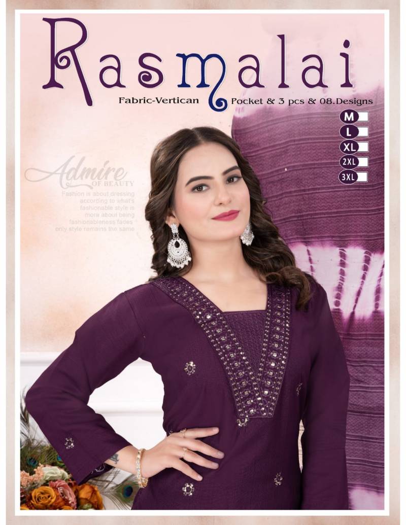 Ft Rasmalai Vatican Designer Kurti Bottom With Dupatta