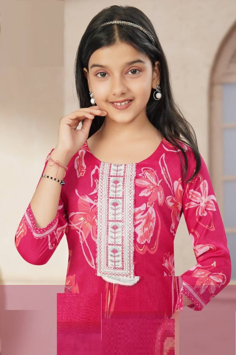 Kanta Pant Set Vol 4 Printed Kids Wear Kurtis Collection
