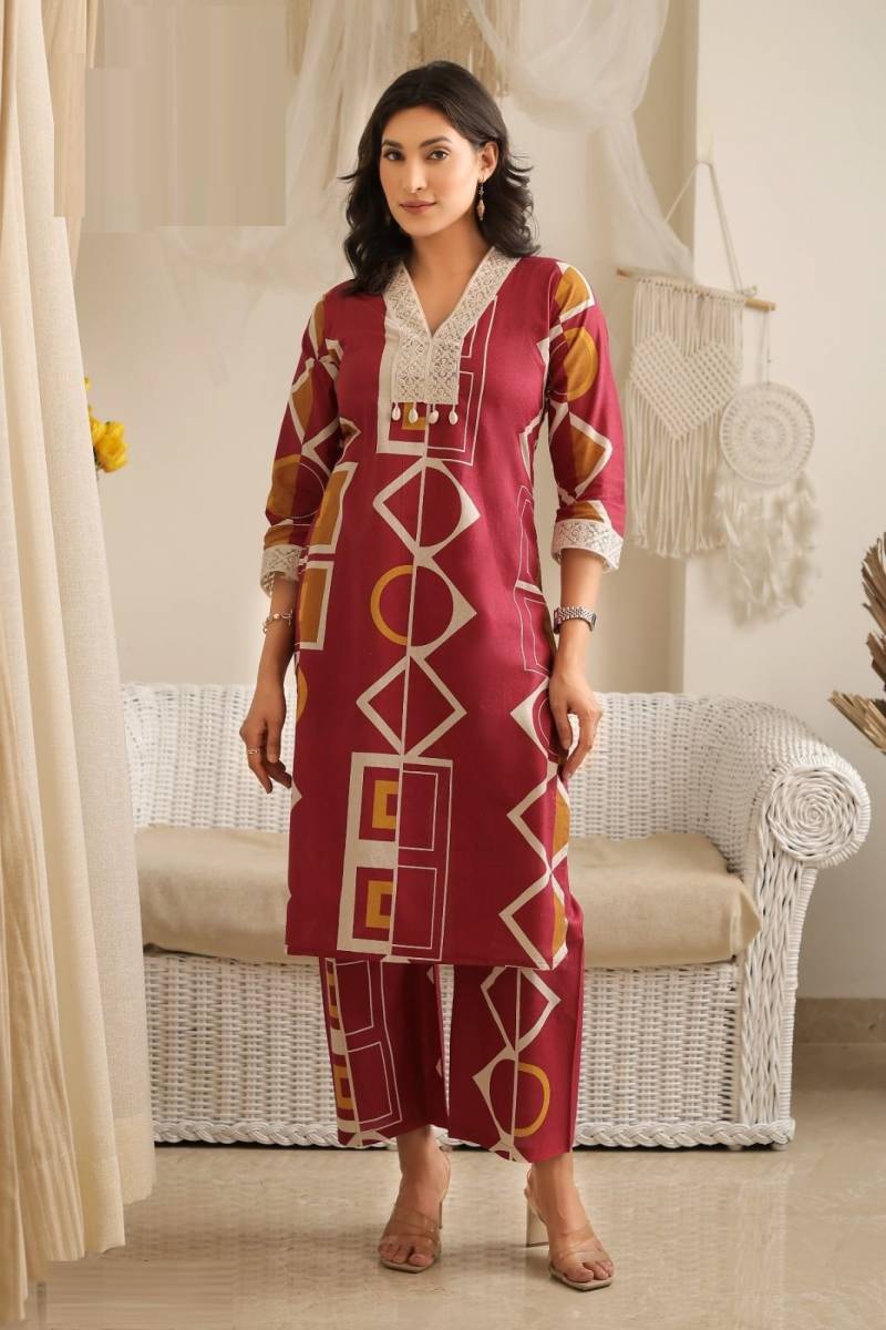 Lar 1117 To 1121 Soft Cotton Fancy Co Ord Set Collection