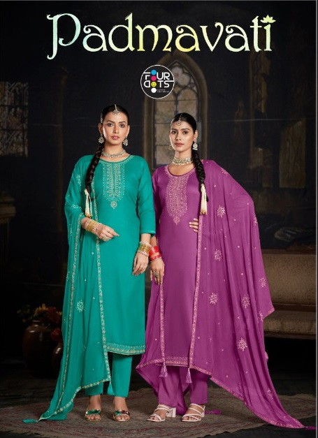 Four Dots Padmavati Cotton Dress Material Collection