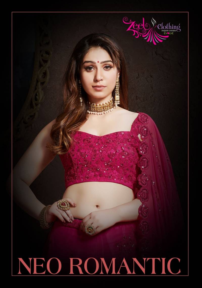 Zeel Neo Romantic Vol 1 Designer Embroidery Lehenga Choli Collection