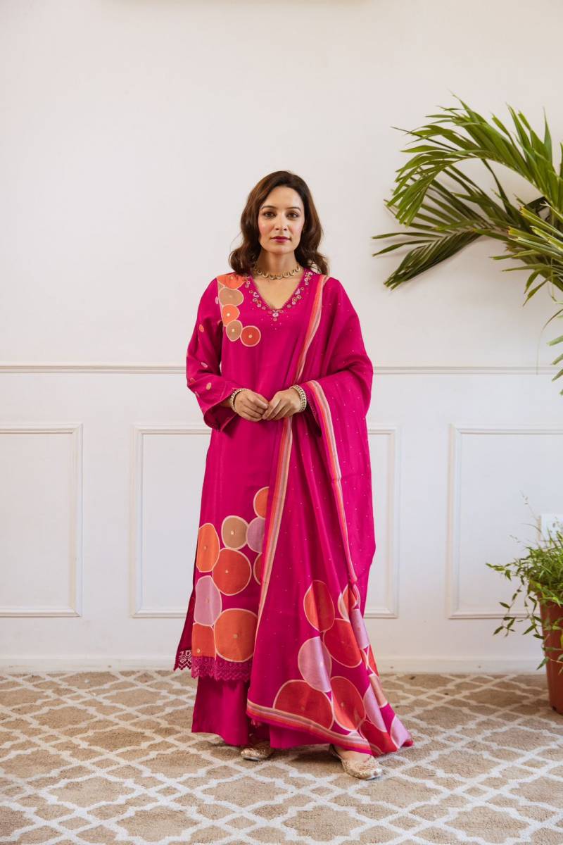 Naisha K 113 Printed Kurti Bottom With Dupatta Collection