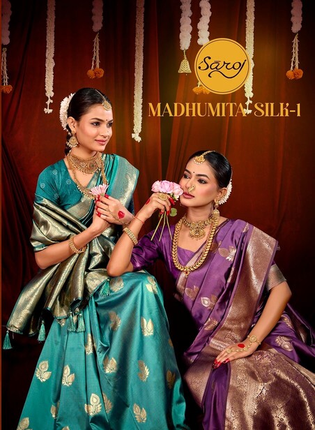 Saroj Madhumita Silk Vol 1 Traditional Wear Silk Sarees Collection