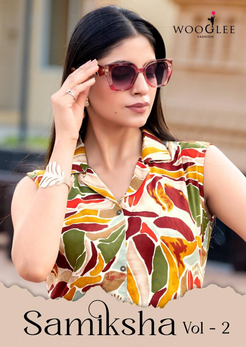 Wooglee Samiksha Vol 2 Fancy Printed Co Ord Set Collection