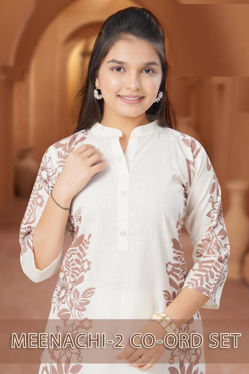 Meenachi 2 Cotton Printed Western Co Ord Set Collection