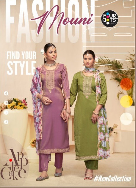 Four Dots Mouni Leo Designer Dress Material Collection