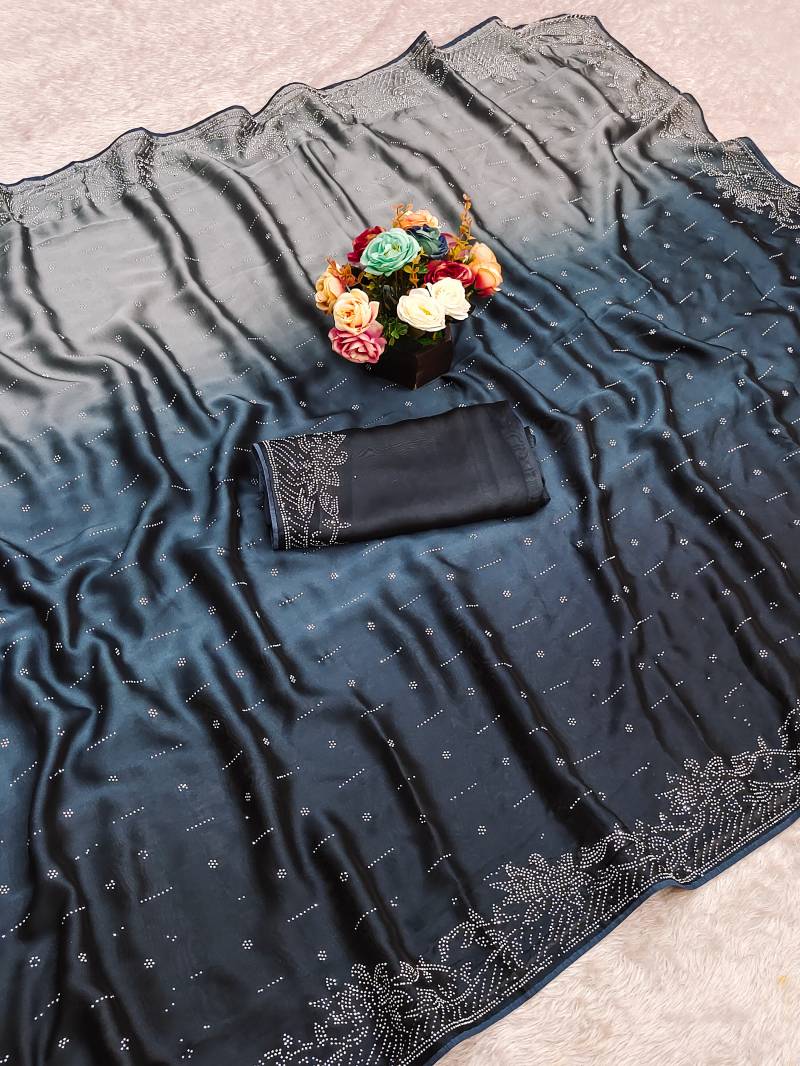 Hp Series 527 Designer Siroski Work Saree Collection