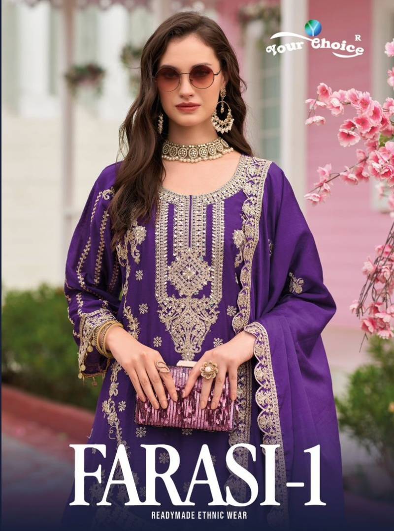 Your Choice Farasi 1 Designer Readymade Salwar Kameez Collection