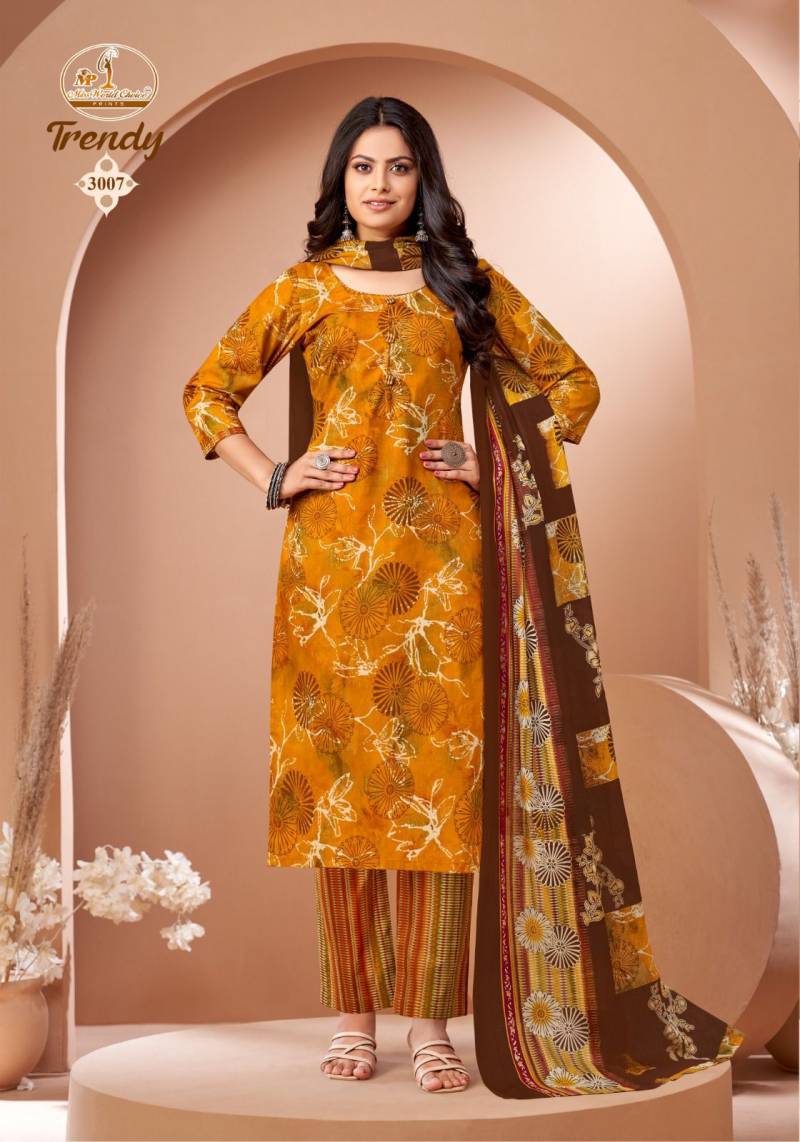 Miss World Choice Trendy Vol 3 Cotton Kurti Bottom With Dupatta
