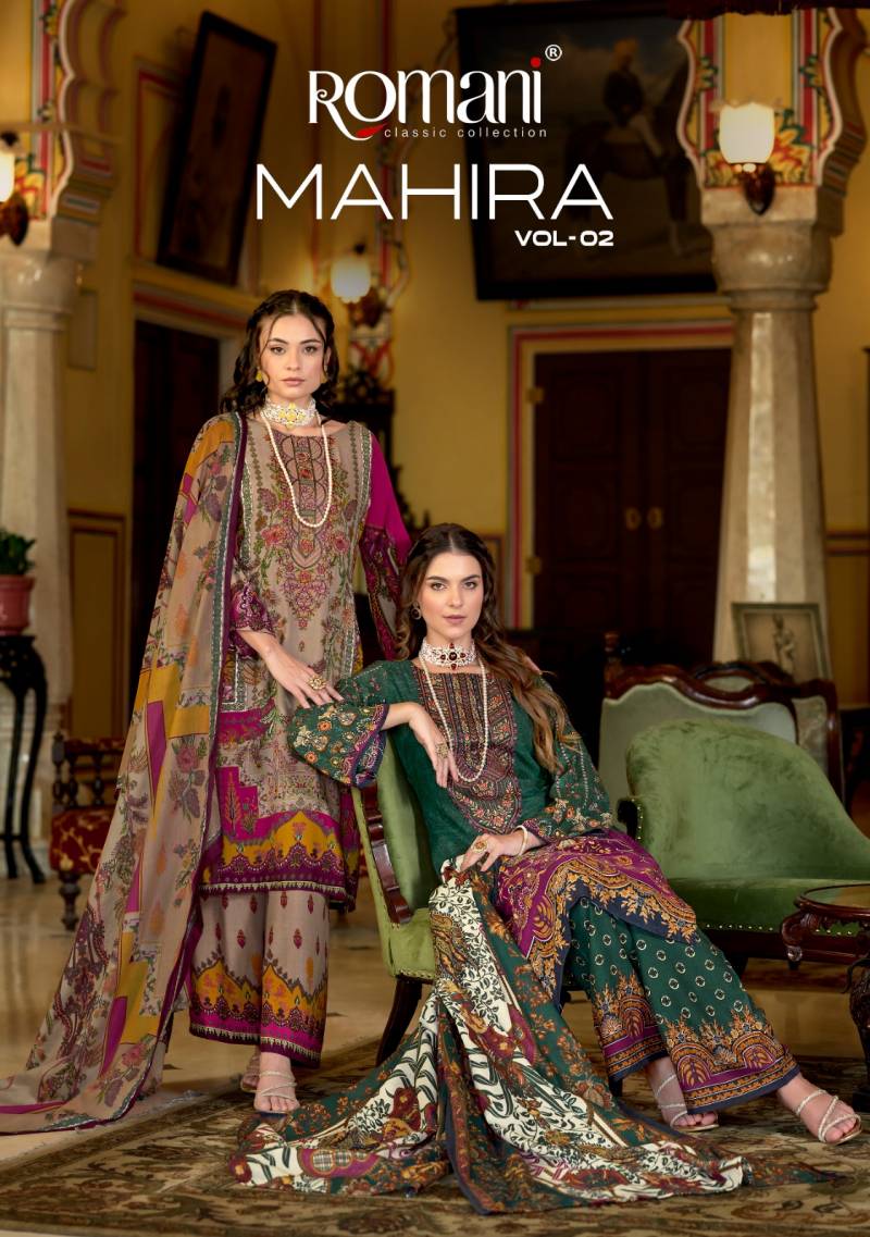 Romani Mahira Vol 2 Soft Cotton Printed Dress Material Collection