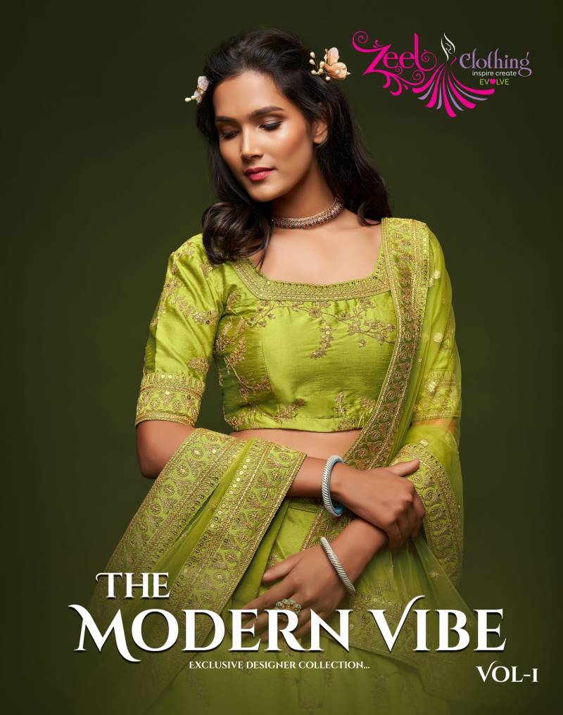 Zeel The Modern Vibe Vol 1 Wedding Wear Designer Lehenga Choli