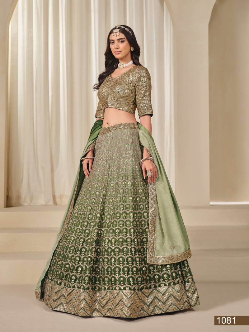 Mehvish Karishma Silk Designer Lehenga Choli Collection